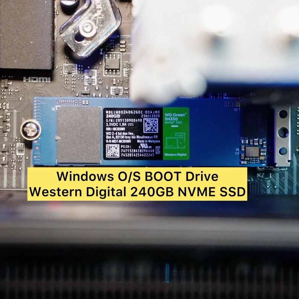 Custom built Gaming PC,Core I5 240GB WD NVME SSD, 2x500GB HDD,AMD Radeon RX 7600 - Picture 6 of 11